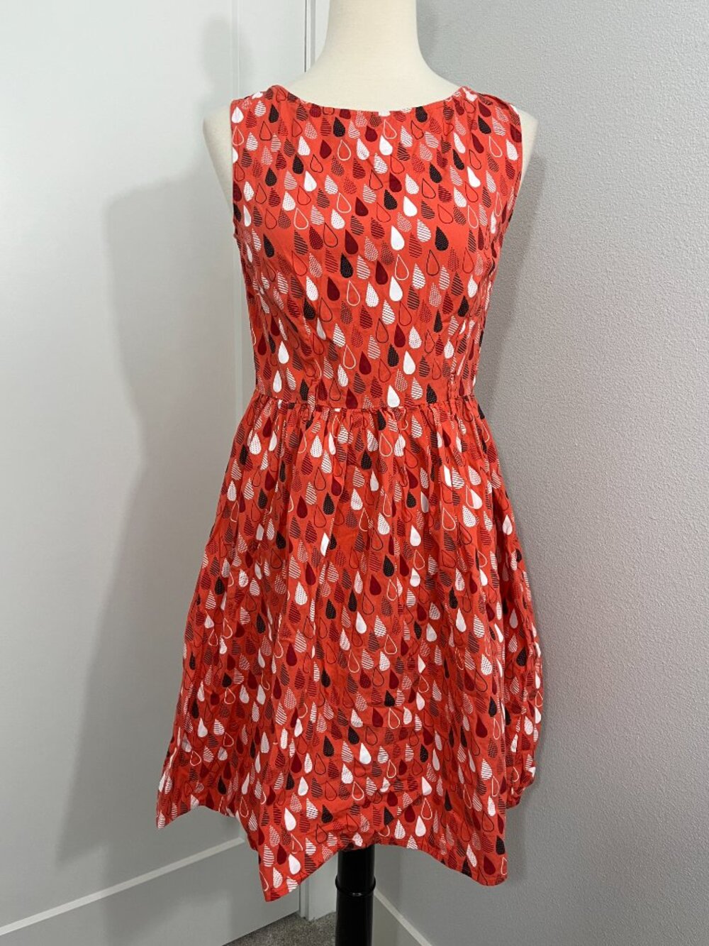 Circus UK 10/US 6 Sleeveless Floral Mini Dress Fit & Flare